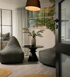 Lampa podłogowa BENUE Metal Czarny