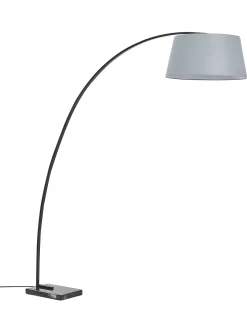 Lampa podłogowa BENUE Metal Szary