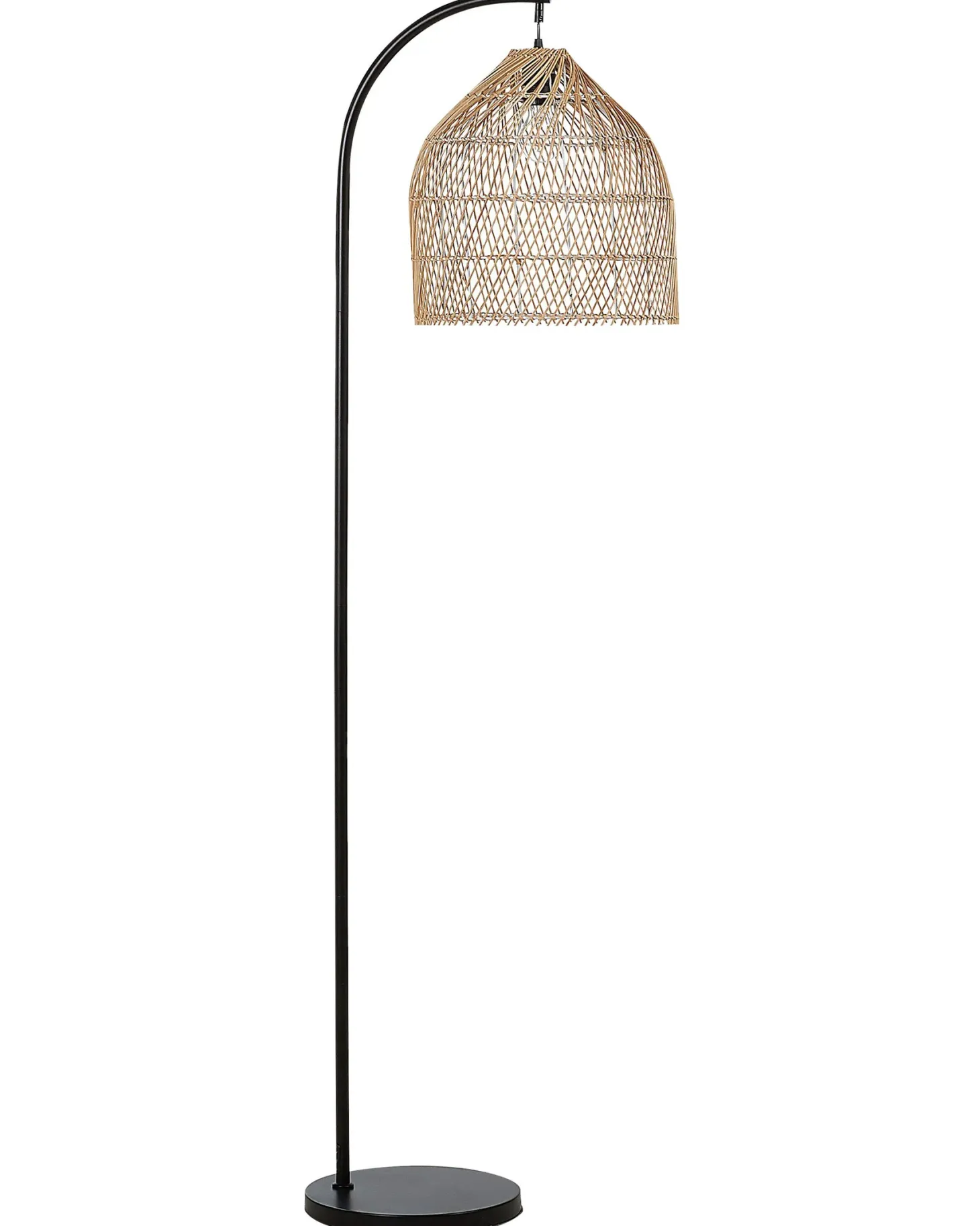 Lampa podłogowa BERNICA Rattan Naturalny