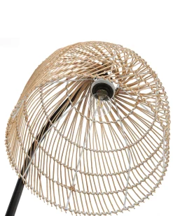 Lampa podłogowa BERNICA Rattan Naturalny