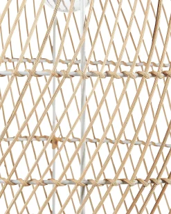 Lampa podłogowa BERNICA Rattan Naturalny