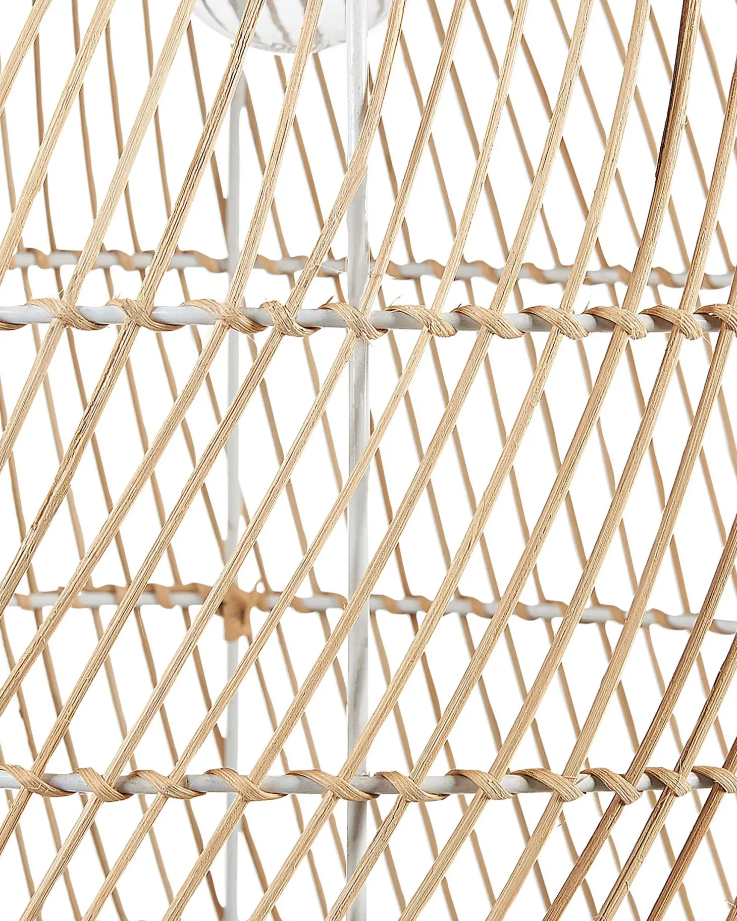 Lampa podłogowa BERNICA Rattan Naturalny