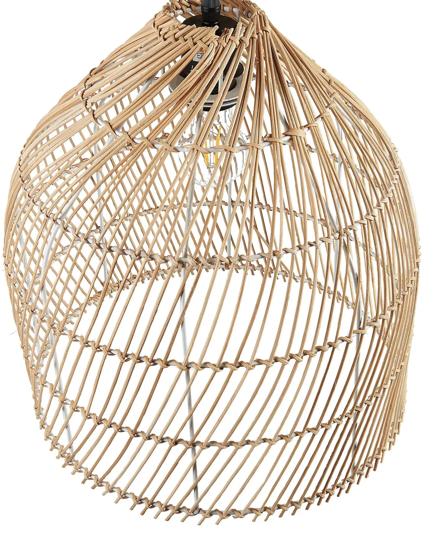 Lampa podłogowa BERNICA Rattan Naturalny