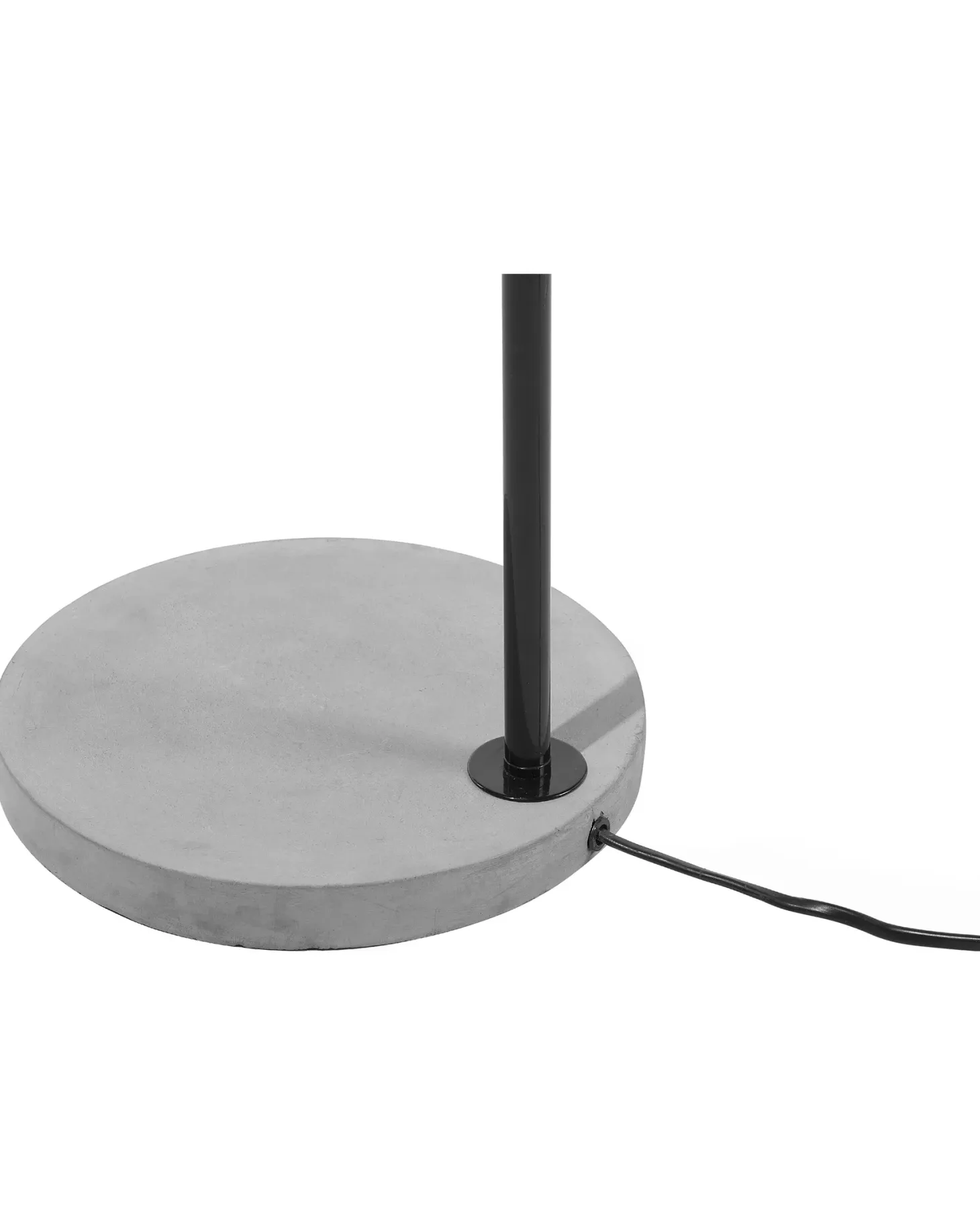 Lampa podłogowa CORBONES Regulowana Metal Czarny