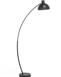 Lampa podłogowa DINTEL Metal Czarny