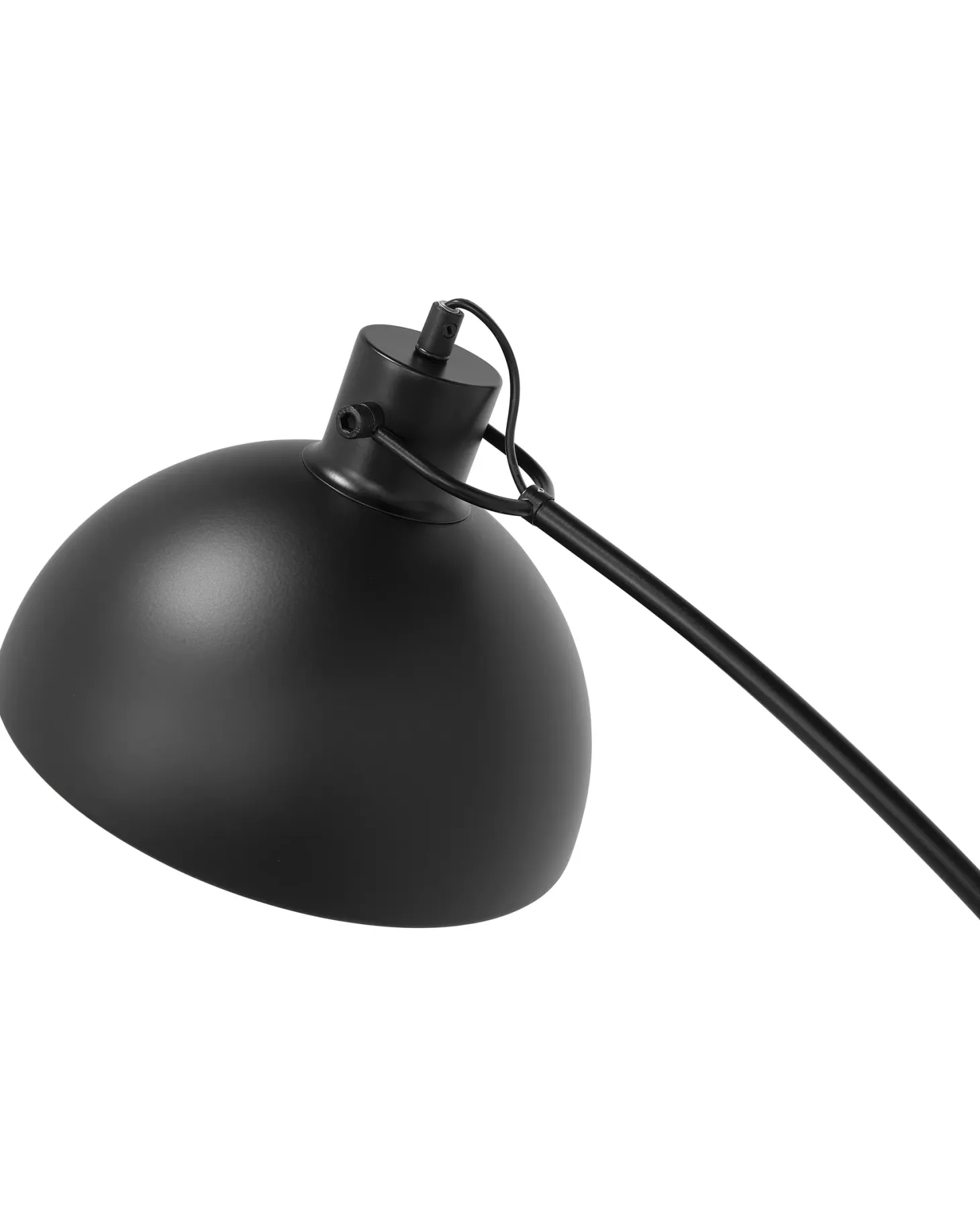 Lampa podłogowa DINTEL Metal Czarny