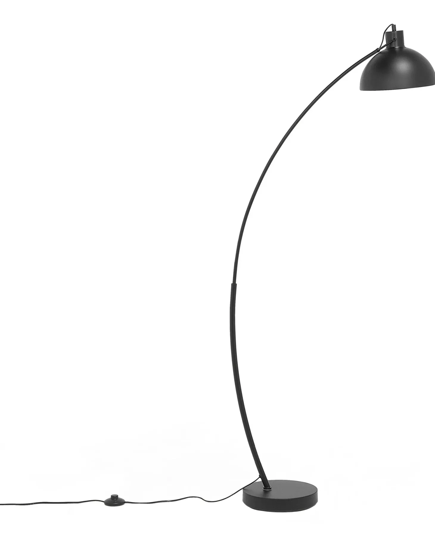 Lampa podłogowa DINTEL Metal Czarny