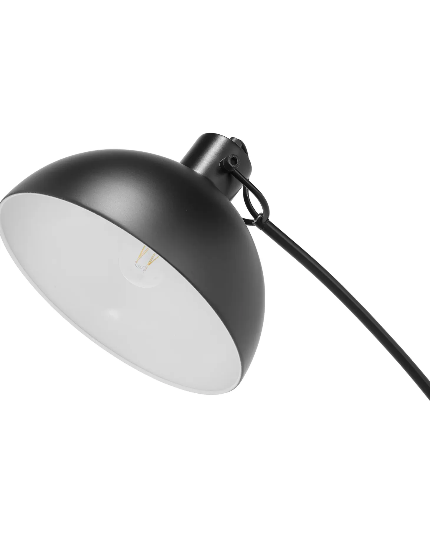 Lampa podłogowa DINTEL Metal Czarny