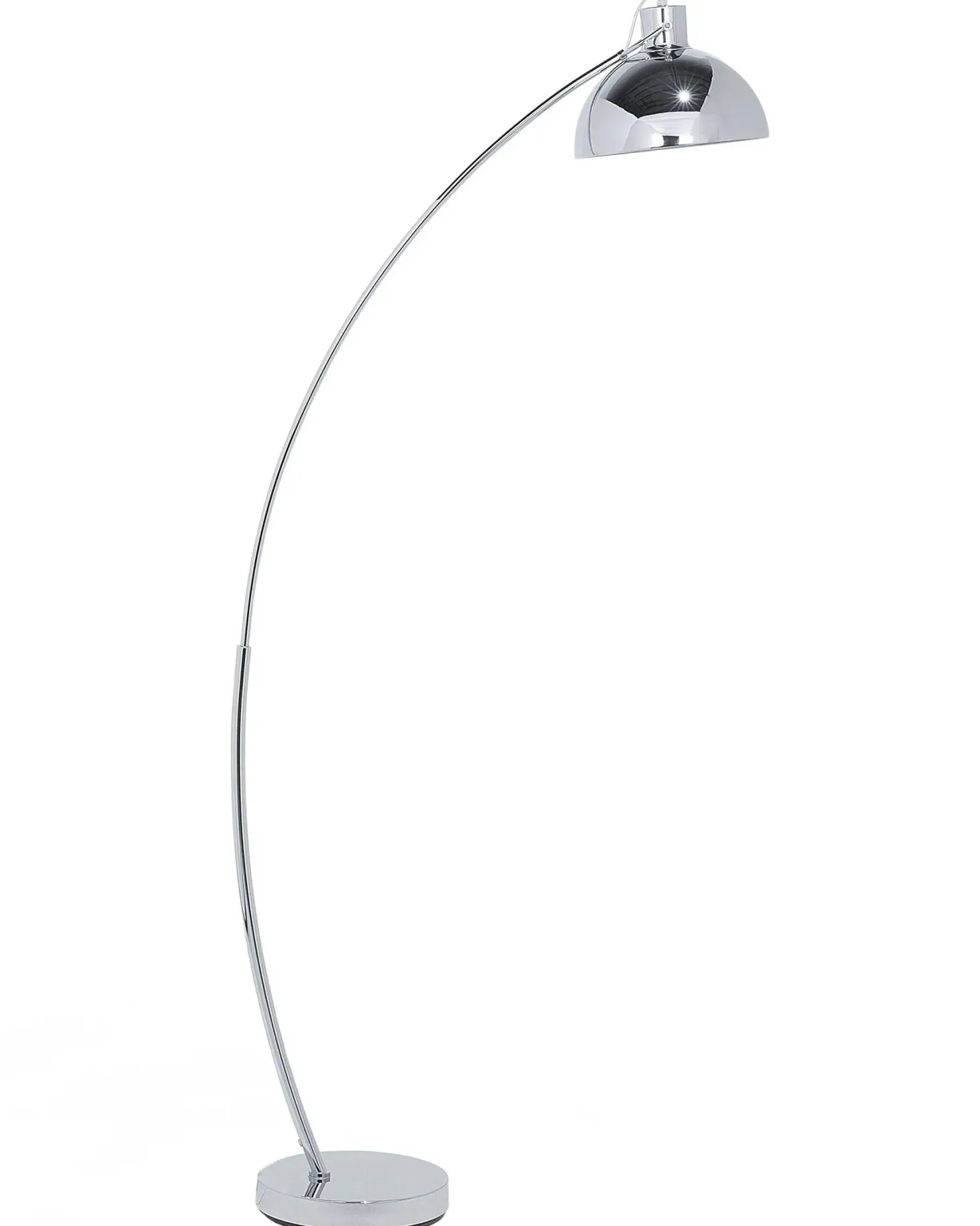 Lampa podłogowa DINTEL Metal Srebrny