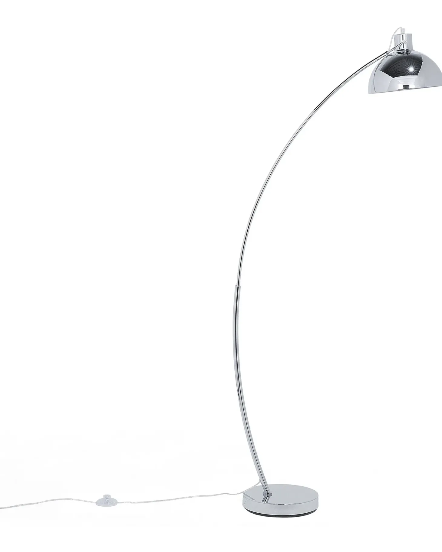 Lampa podłogowa DINTEL Metal Srebrny