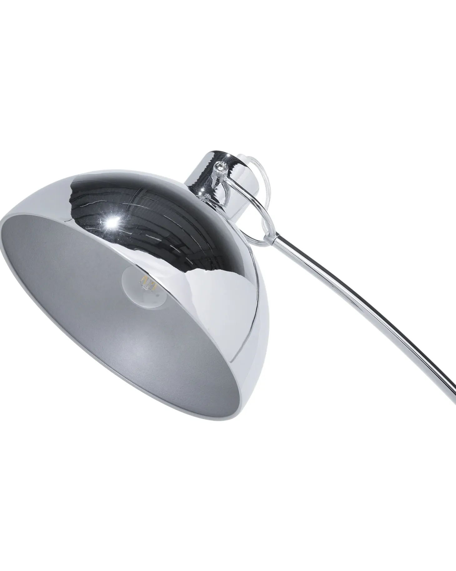 Lampa podłogowa DINTEL Metal Srebrny