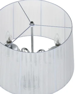Lampa podłogowa EVANS Metal Biały