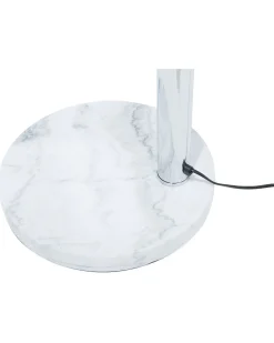 Lampa podłogowa FLINDERS Regulowana Metal Srebrny