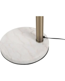 Lampa podłogowa FLINDERS Regulowana Metal Złoty