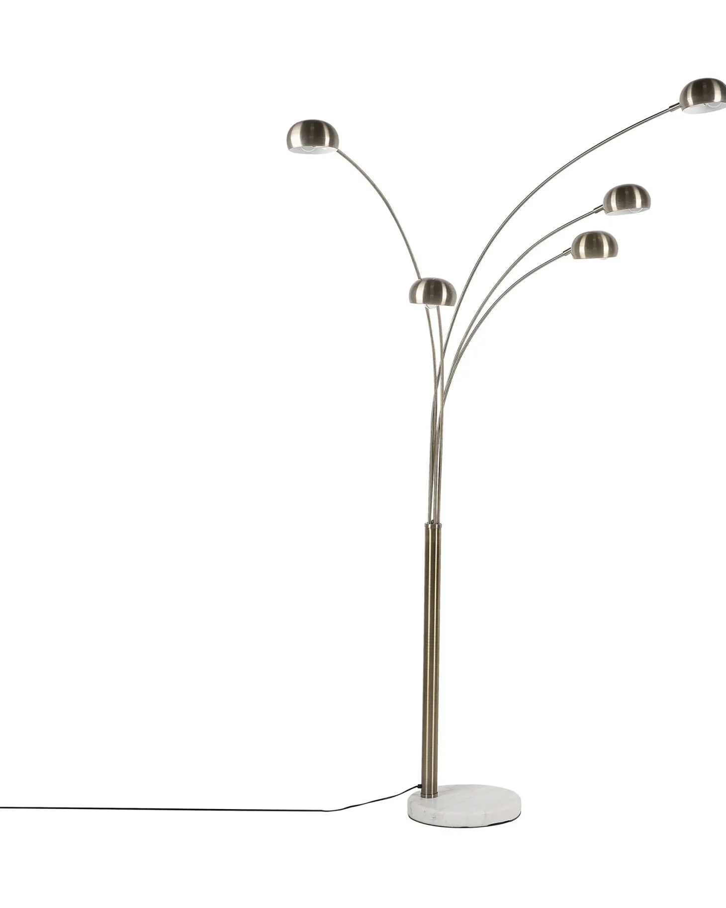 Lampa podłogowa FLINDERS Regulowana Metal Złoty