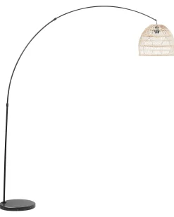 Lampa podłogowa GUAVIARE Rattan Beżowy