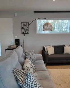 Lampa podłogowa GUAVIARE Rattan Beżowy