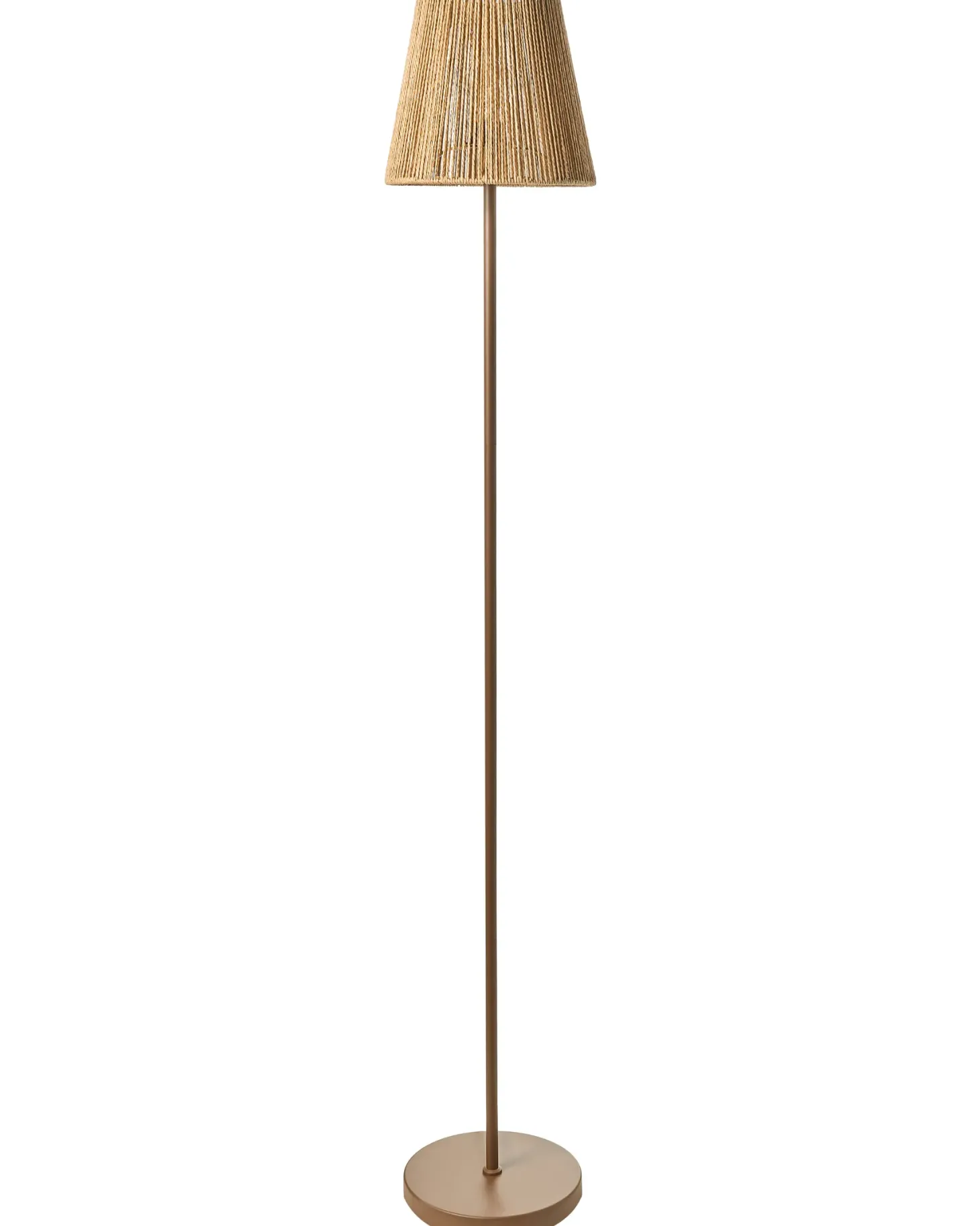 Lampa podłogowa HANGER Metal Brązowy