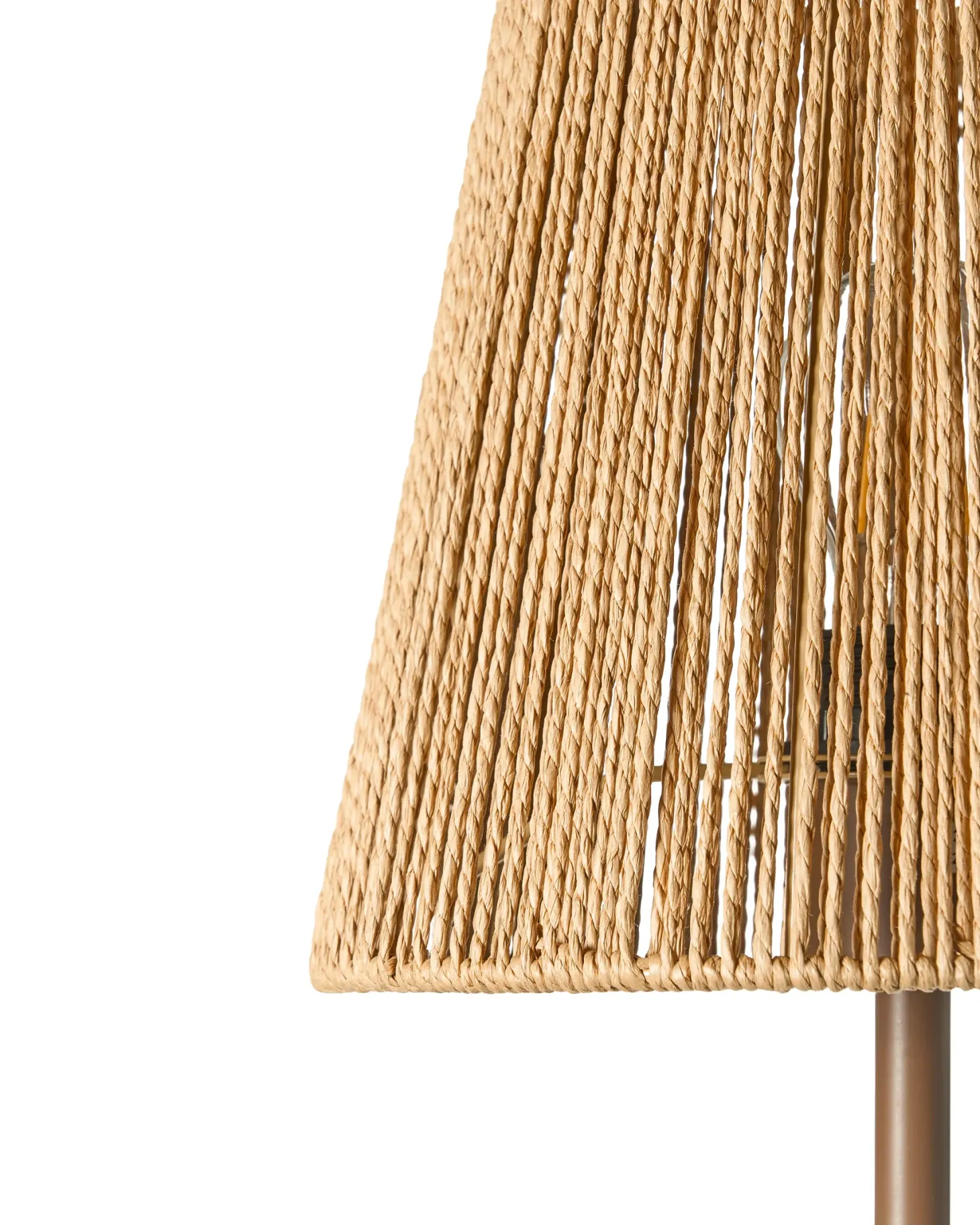 Lampa podłogowa HANGER Metal Brązowy