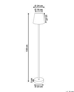 Lampa podłogowa HANGER Metal Brązowy