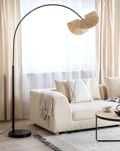 Lampa podłogowa HERRON Naturalny