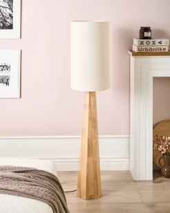 Lampa podłogowa ILALA Drewno Naturalny