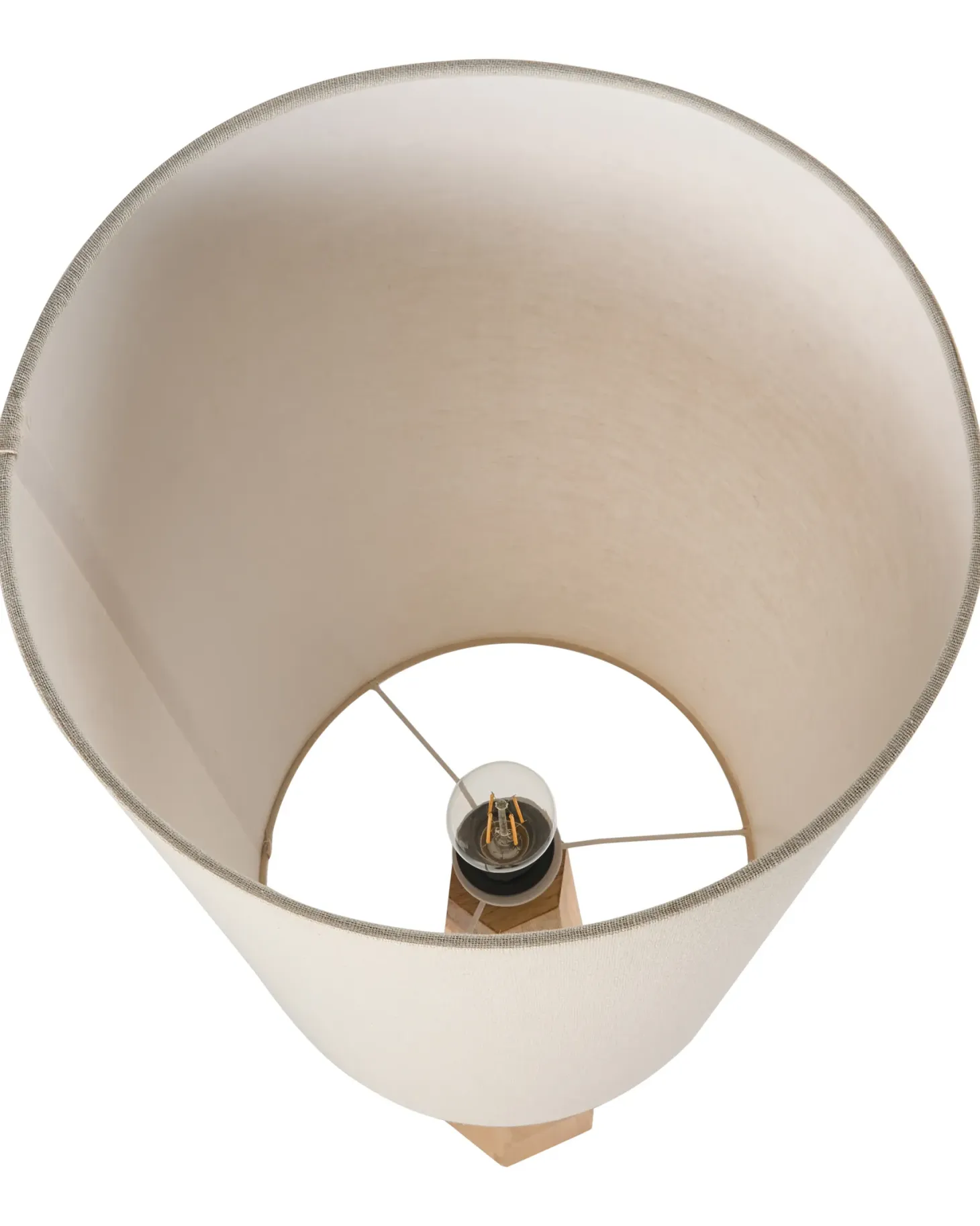 Lampa podłogowa ILALA Drewno Naturalny