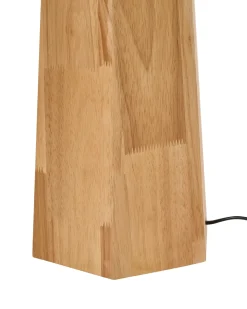 Lampa podłogowa ILALA Drewno Naturalny