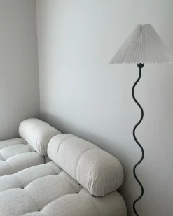 Lampa podłogowa JIKAWO Metal Czarny