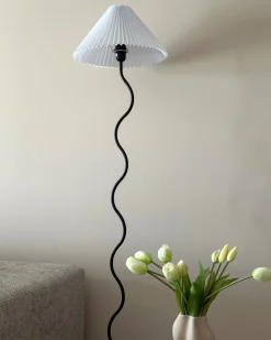Lampa podłogowa JIKAWO Metal Czarny