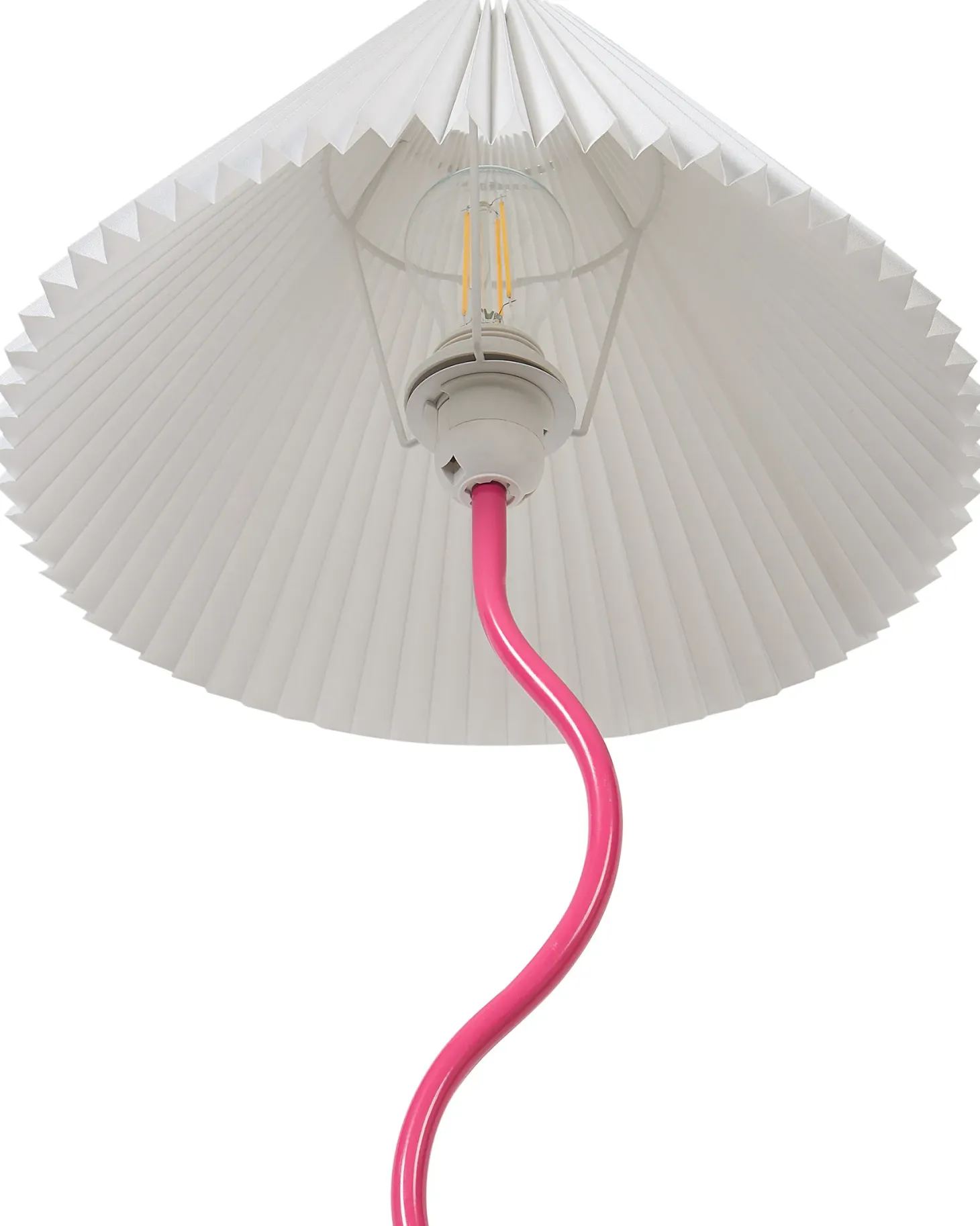 Lampa podłogowa JIKAWO Metal Różowy