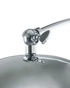 Lampa podłogowa KAMA Metal Srebrny
