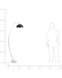 Lampa podłogowa KAMA Metal Złoty