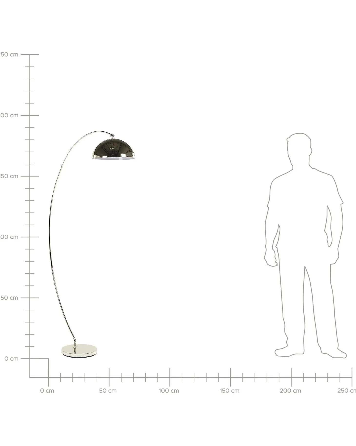 Lampa podłogowa KAMA Metal Złoty