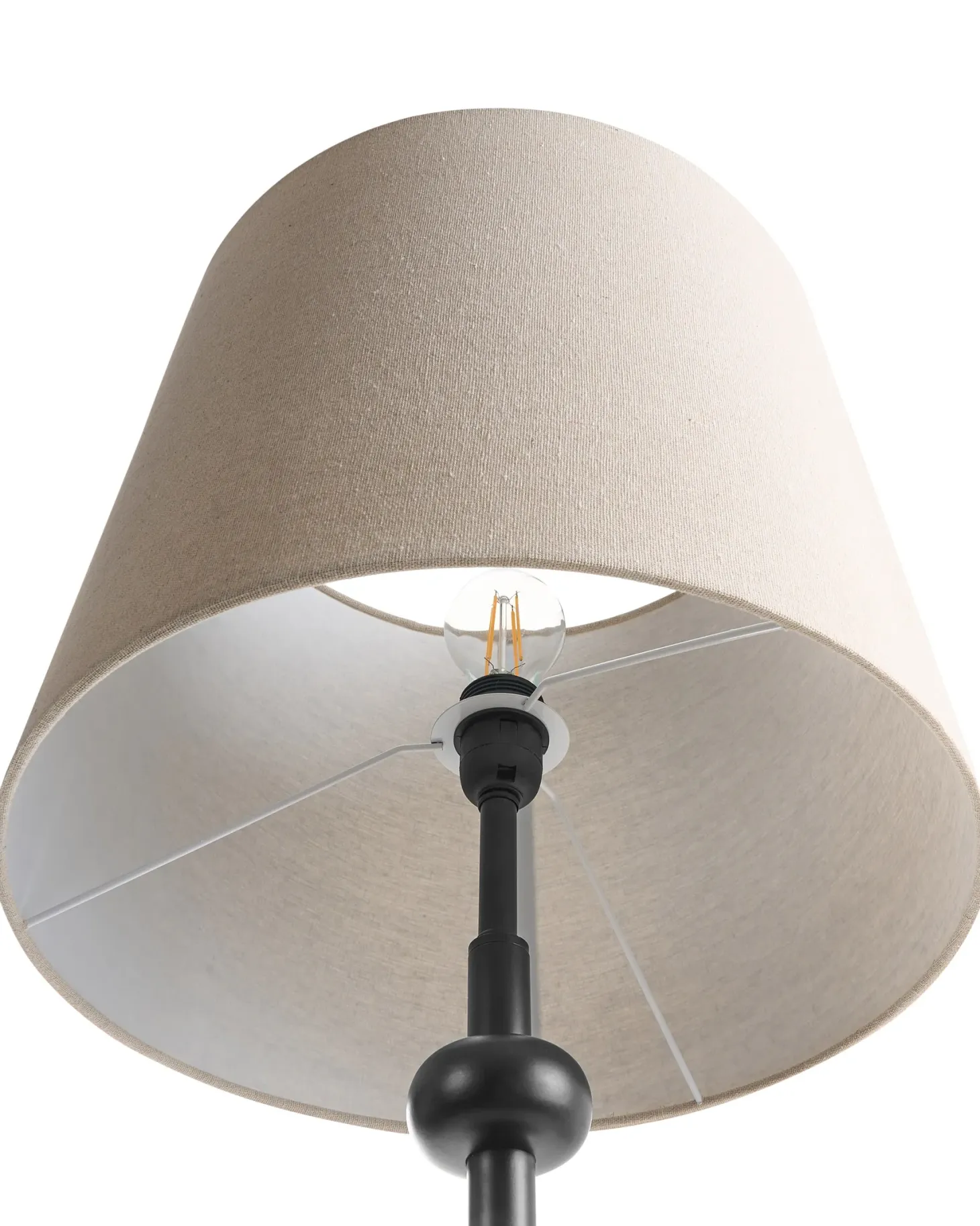 Lampa podłogowa KRIOS Metal Czarny