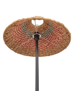 Lampa podłogowa KYOGA Papierowa plecionka Beżowy
