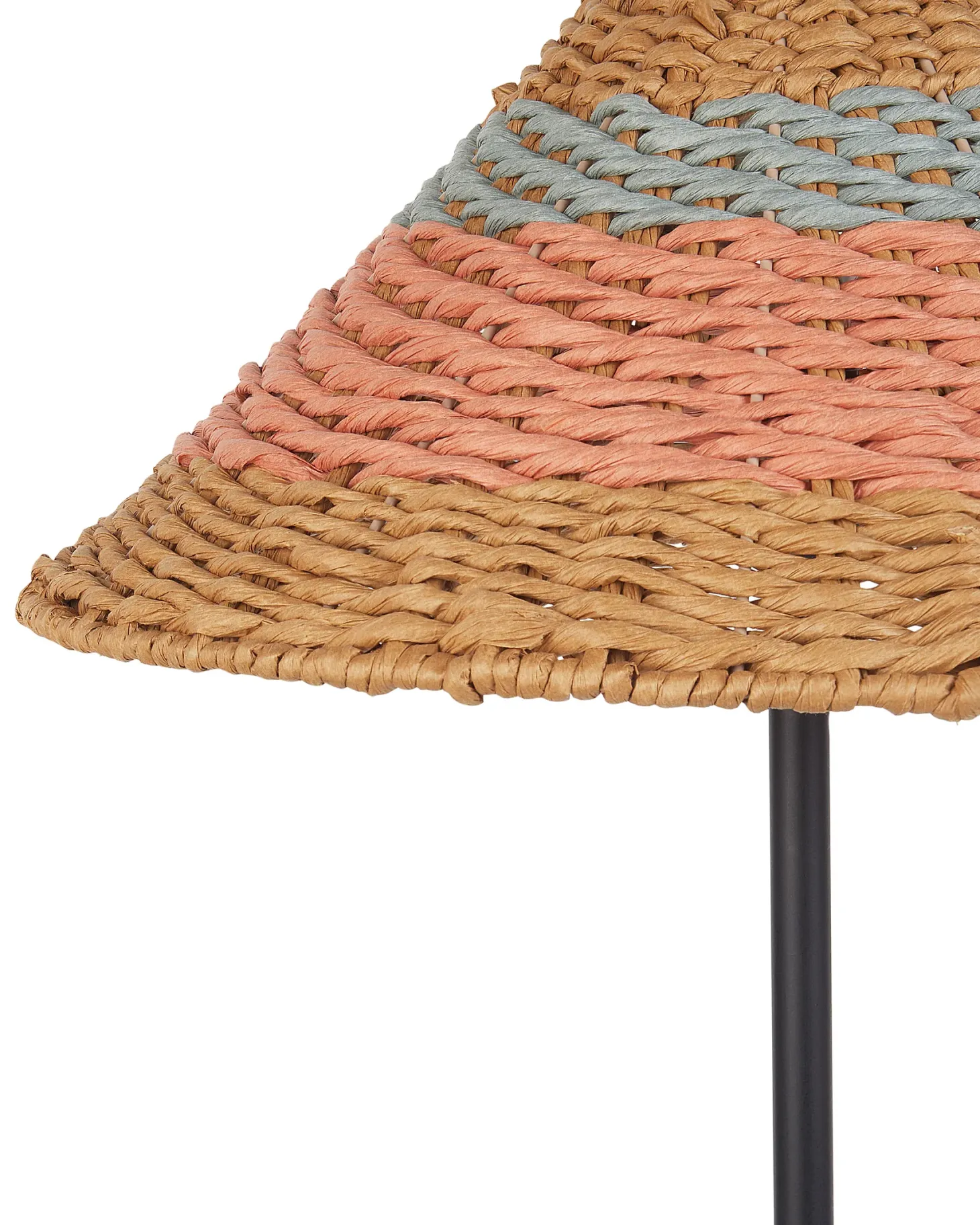 Lampa podłogowa KYOGA Papierowa plecionka Beżowy