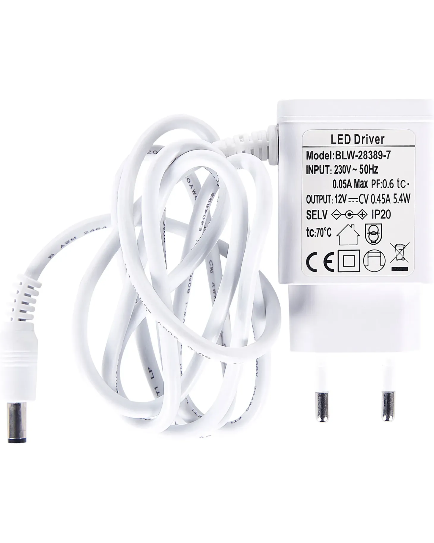 Lampa podłogowa LED ANDROMEDA Ze ściemniaczem Metal Biały