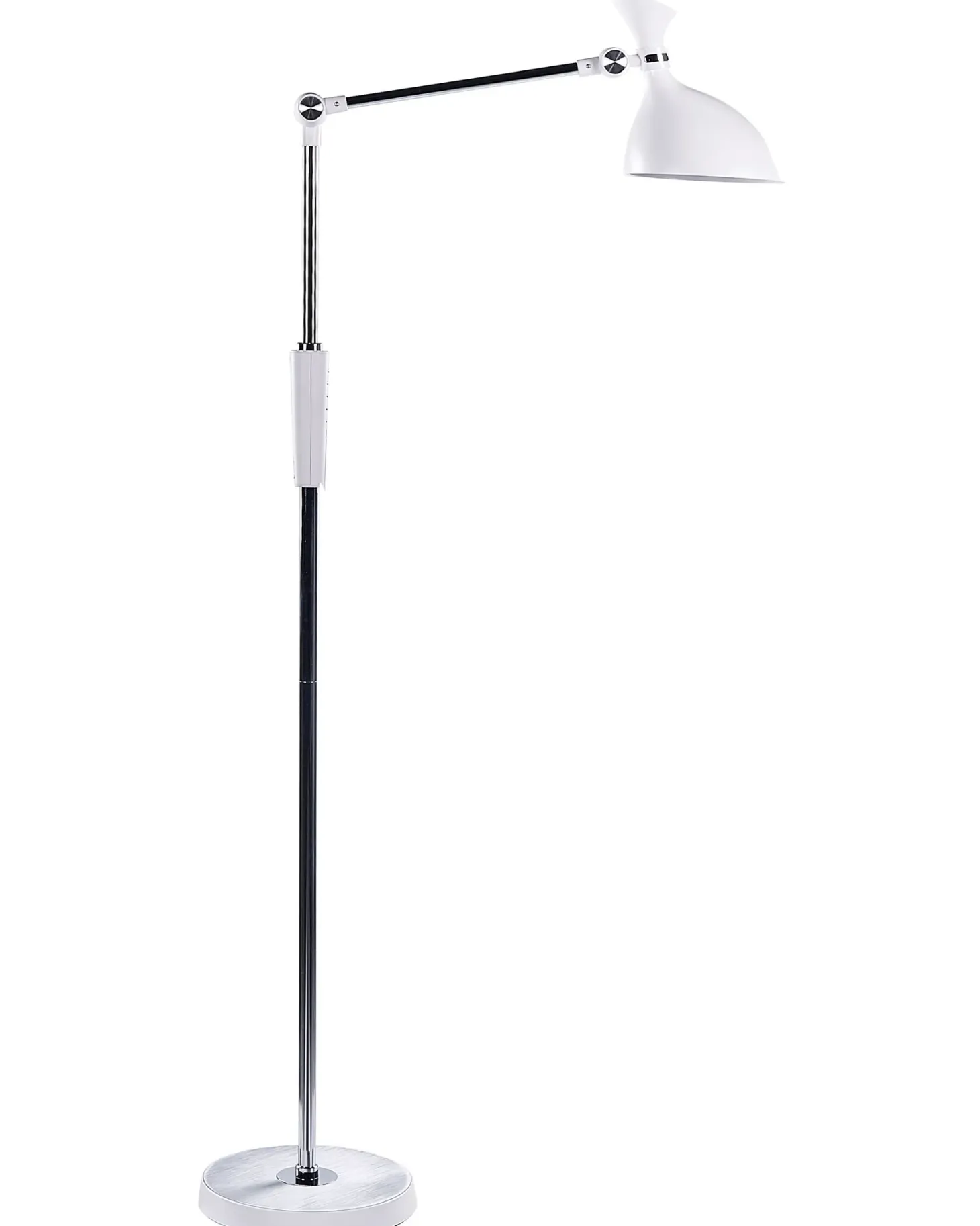 Lampa podłogowa LED ANDROMEDA Ze ściemniaczem Metal Biały