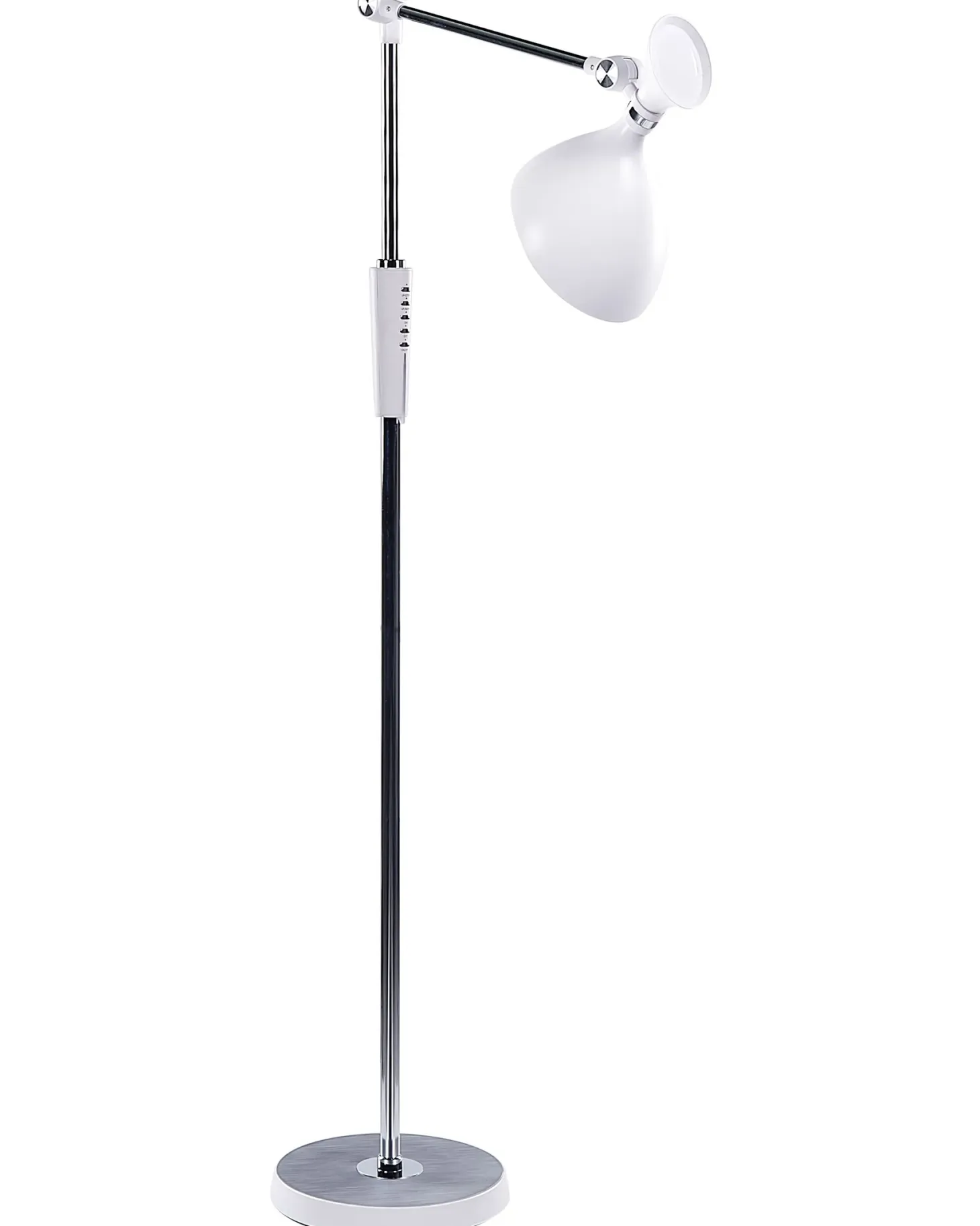 Lampa podłogowa LED ANDROMEDA Ze ściemniaczem Metal Biały