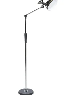 Lampa podłogowa LED ANDROMEDA Ze ściemniaczem Metal Srebrny