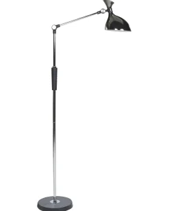 Lampa podłogowa LED ANDROMEDA Ze ściemniaczem Metal Srebrny