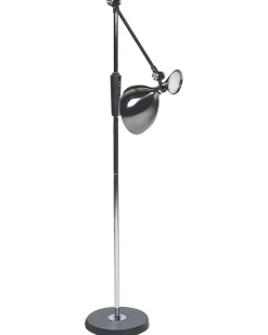 Lampa podłogowa LED ANDROMEDA Ze ściemniaczem Metal Srebrny