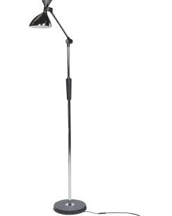 Lampa podłogowa LED ANDROMEDA Ze ściemniaczem Metal Srebrny