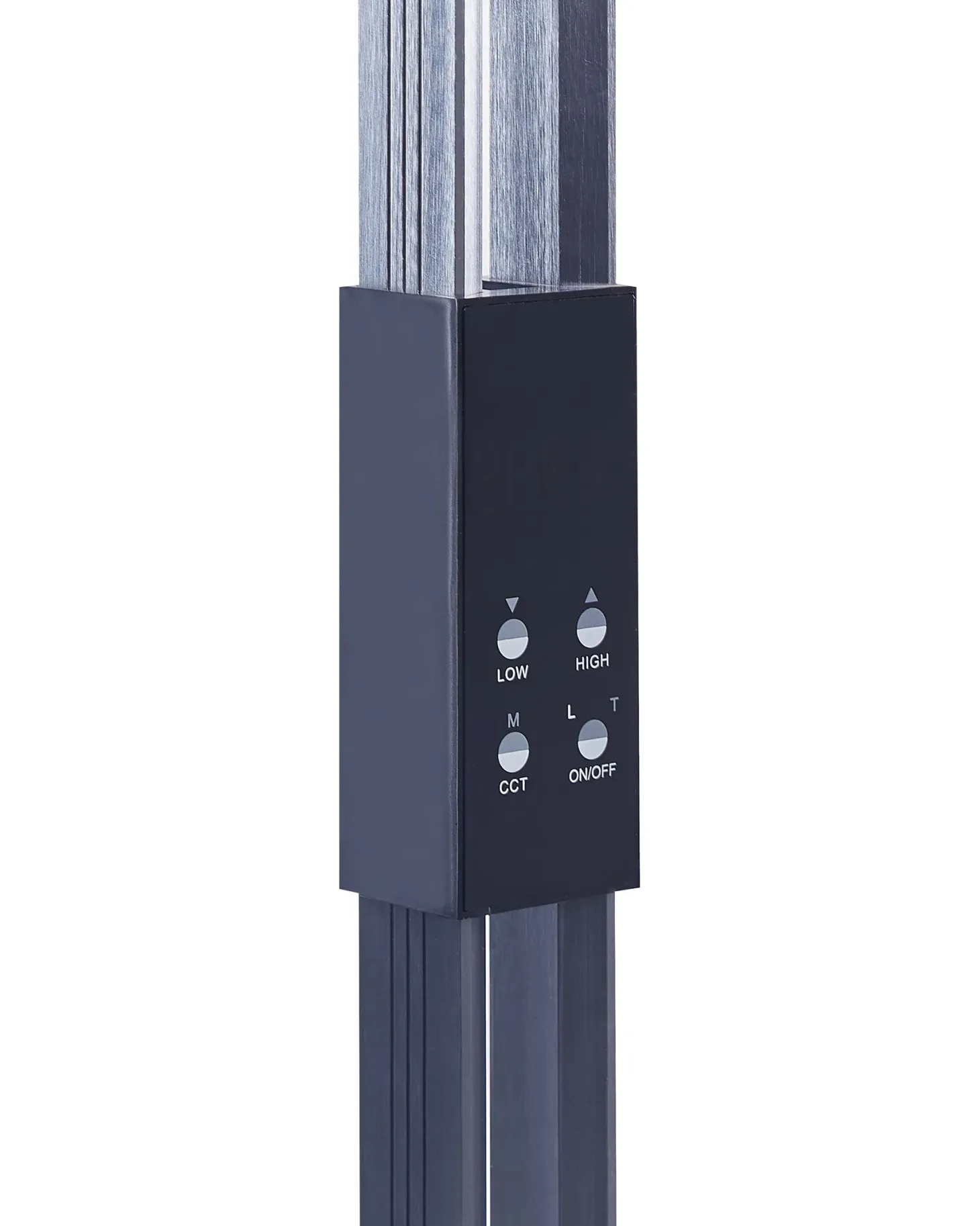 Lampa podłogowa LED AQUARIUS Ze ściemniaczem Metal Ciemnoszary