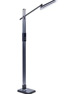 Lampa podłogowa LED AQUARIUS Ze ściemniaczem Metal Ciemnoszary