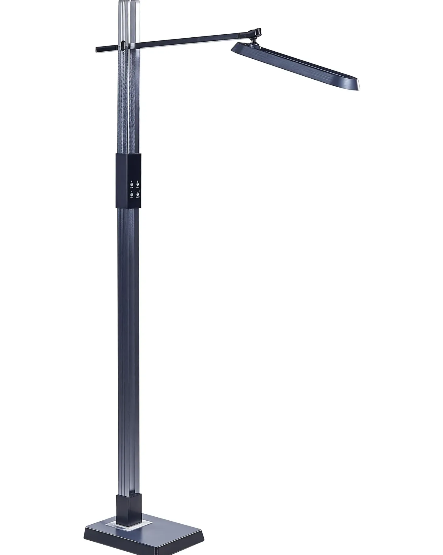 Lampa podłogowa LED AQUARIUS Ze ściemniaczem Metal Ciemnoszary