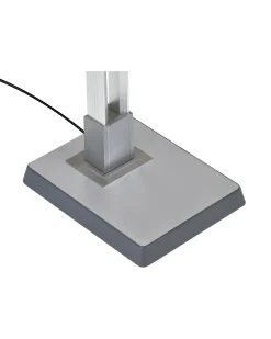 Lampa podłogowa LED AQUARIUS Ze ściemniaczem Metal Srebrny