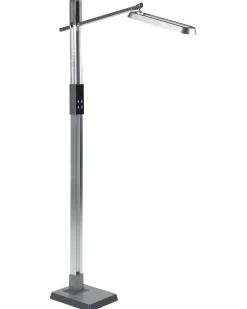 Lampa podłogowa LED AQUARIUS Ze ściemniaczem Metal Srebrny