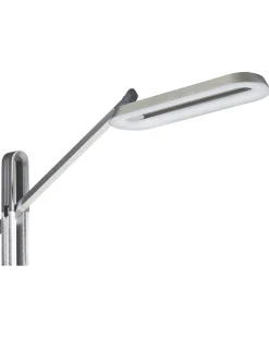 Lampa podłogowa LED AQUARIUS Ze ściemniaczem Metal Srebrny